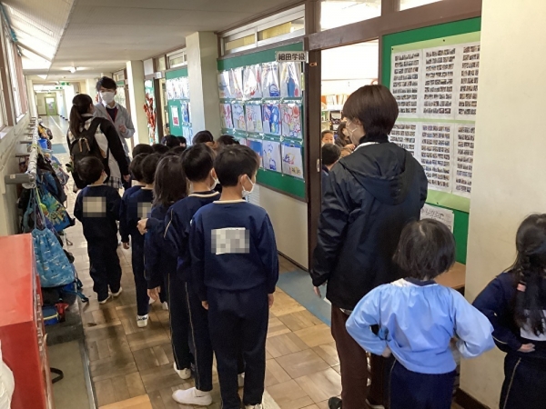 ＠2023.2.22 年長組小学校見学